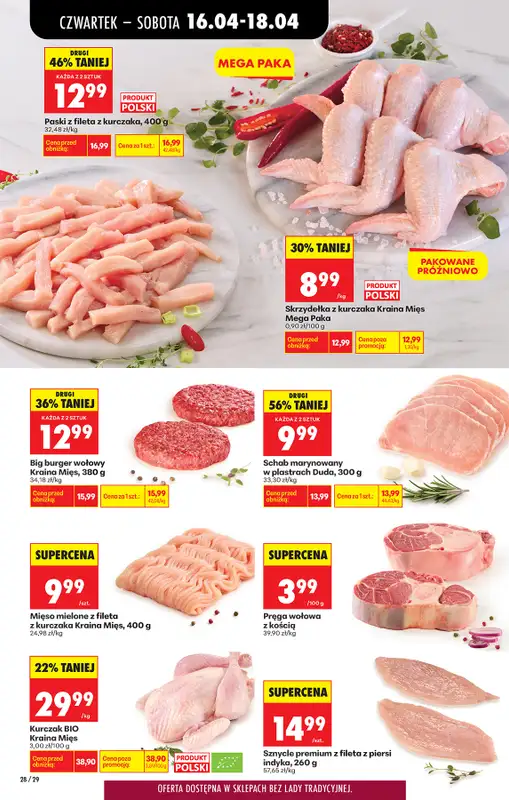 Biedronka - gazetka promocyjna Od czwartku od czwartku 16.04 do środy 22.04 - strona 38