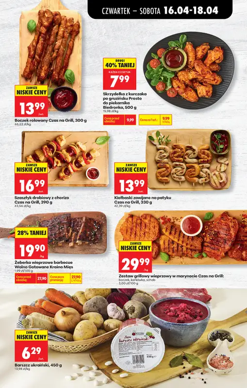 Biedronka - gazetka promocyjna Od czwartku, Z ladą tradycyjną od czwartku 16.04 do środy 22.04 - strona 39