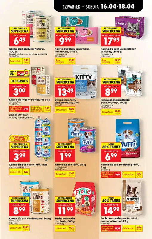Biedronka - gazetka promocyjna Od czwartku, Z ladą tradycyjną od czwartku 16.04 do środy 22.04 - strona 85