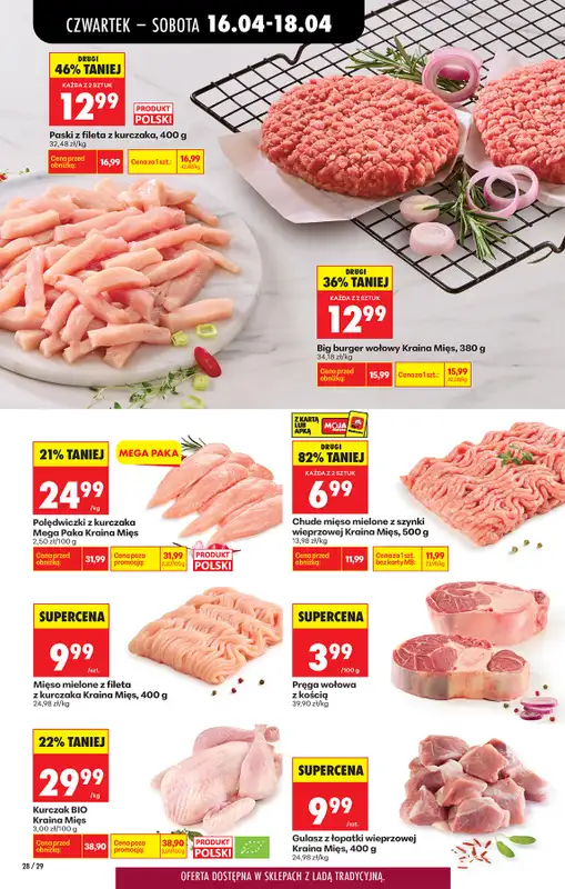 Biedronka - gazetka promocyjna Od czwartku, Z ladą tradycyjną od czwartku 16.04 do środy 22.04 - strona 38