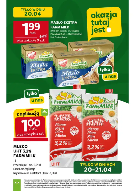 Stokrotka - gazetka promocyjna Gazetka Supermarket od czwartku 16.04 do środy 22.04 - strona 23