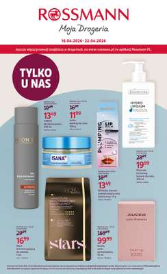 Rossmann - gazetka promocyjna Gazetka od czwartku 16.04 do środy 22.04