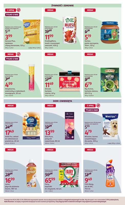 Rossmann - gazetka promocyjna Gazetka od czwartku 16.04 do środy 22.04 - strona 3