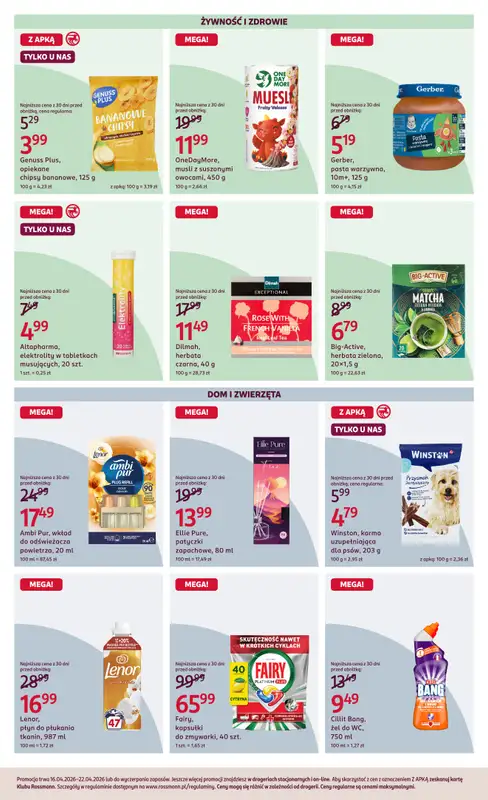 Rossmann - gazetka promocyjna Gazetka od czwartku 16.04 do środy 22.04 - strona 3