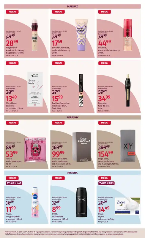 Rossmann - gazetka promocyjna Gazetka od czwartku 16.04 do środy 22.04 - strona 6