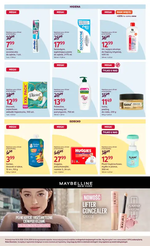 Rossmann - gazetka promocyjna Gazetka od czwartku 16.04 do środy 22.04 - strona 7