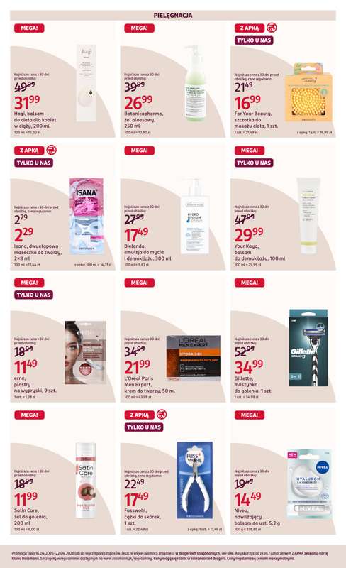 Rossmann - gazetka promocyjna Gazetka od czwartku 16.04 do środy 22.04 - strona 4
