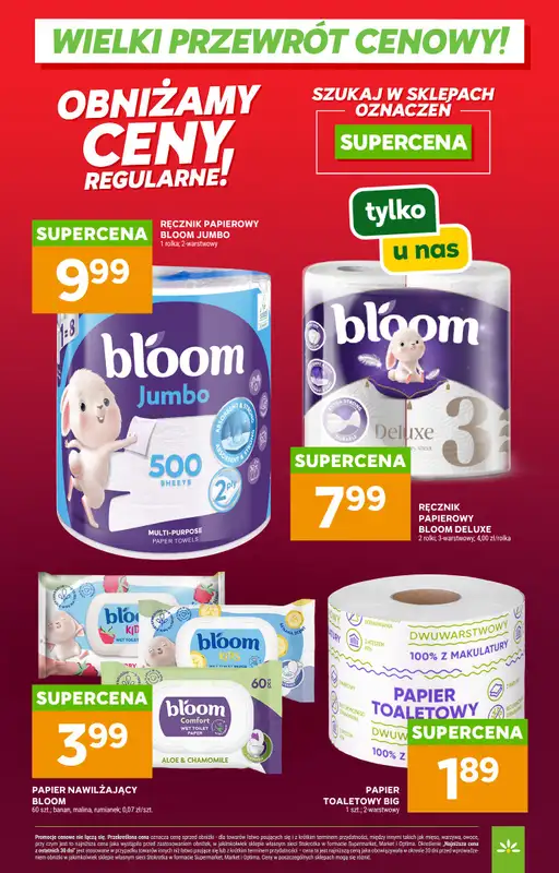 Stokrotka - gazetka promocyjna Obniżamy ceny regularne! od czwartku 16.04  - strona 13