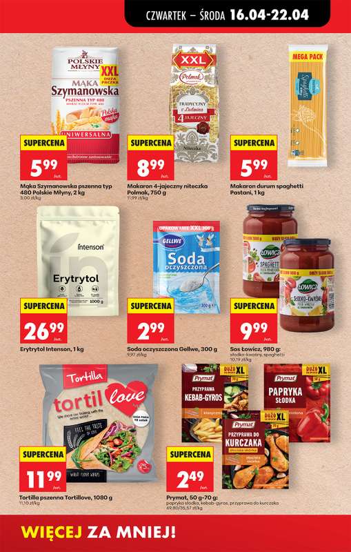 Biedronka - gazetka promocyjna Od czwartku, Z ladą tradycyjną od czwartku 16.04 do środy 22.04 - strona 57