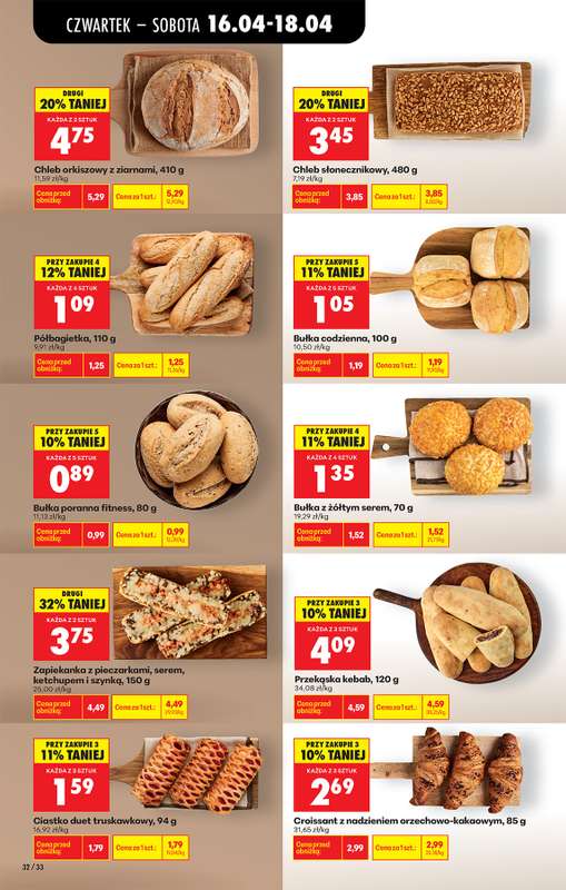 Biedronka - gazetka promocyjna Od czwartku, Z ladą tradycyjną od czwartku 16.04 do środy 22.04 - strona 44