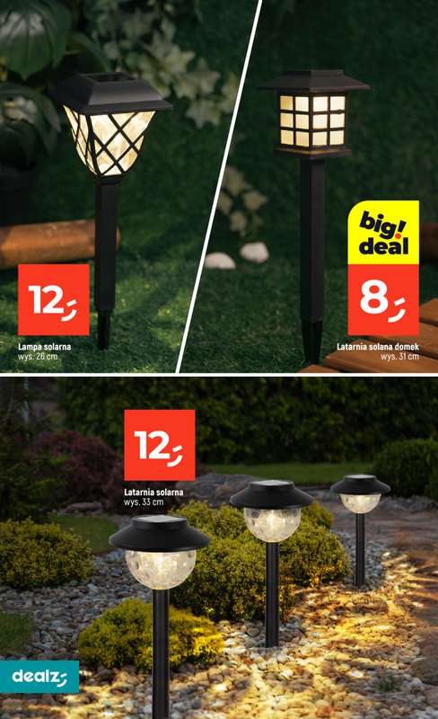 Dealz - gazetka promocyjna Festiwal lamp solarnych  do wtorku 30.06 - strona 4