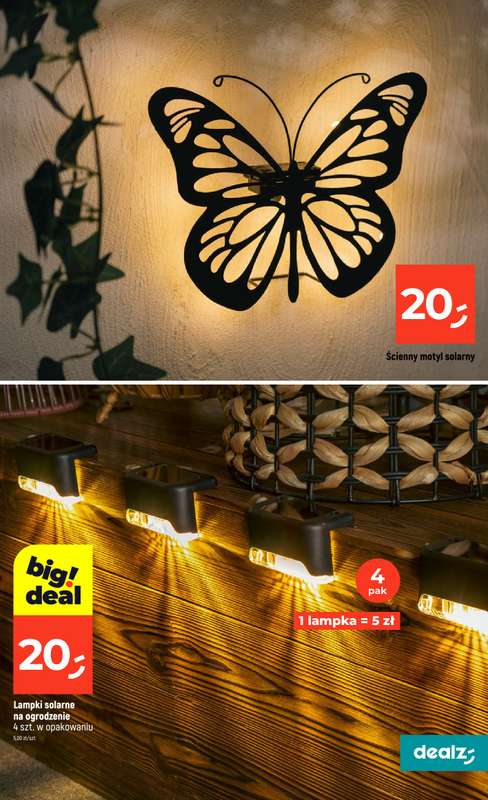 Dealz - gazetka promocyjna Festiwal lamp solarnych  do wtorku 30.06 - strona 13