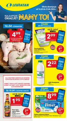 LEWIATAN - gazetka promocyjna Mamy TO w Lewiatanie – woj. lubelskie od czwartku 16.04 do środy 22.04