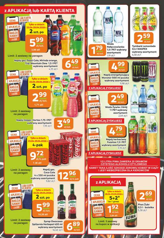 Społem Częstochowa - gazetka promocyjna Gazetka od czwartku 23.04 do wtorku 05.05 - strona 10