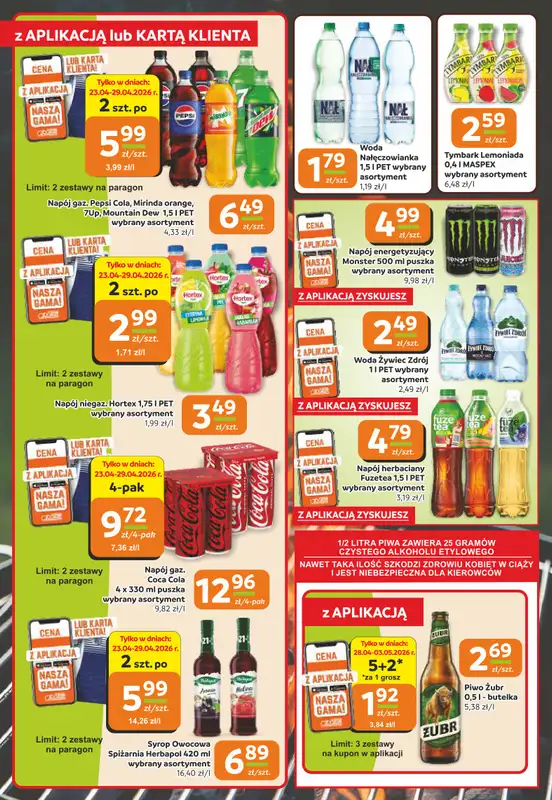 Społem Częstochowa - gazetka promocyjna Gazetka od czwartku 23.04 do wtorku 05.05 - strona 10