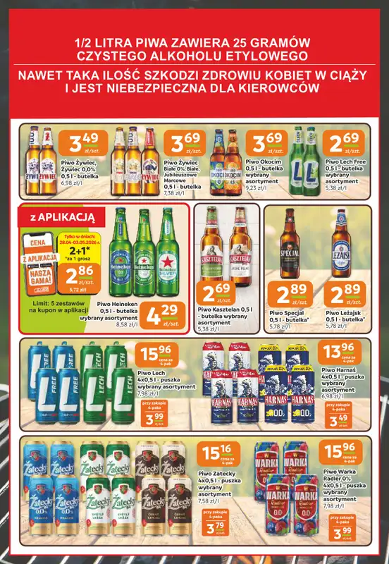 Społem Częstochowa - gazetka promocyjna Gazetka od czwartku 23.04 do wtorku 05.05 - strona 11