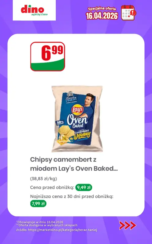 Dino - gazetka promocyjna Specjalna oferta na 16.04.2026 - promocje spoza gazetki od czwartku 16.04 do czwartku 16.04 - strona 9