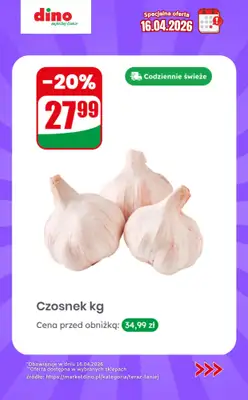 Dino - gazetka promocyjna Specjalna oferta na 16.04.2026 - promocje spoza gazetki od czwartku 16.04 do czwartku 16.04 - strona 4