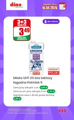 Dino - gazetka promocyjna Specjalna oferta na 16.04.2026 - promocje spoza gazetki od czwartku 16.04 do czwartku 16.04 - strona 5