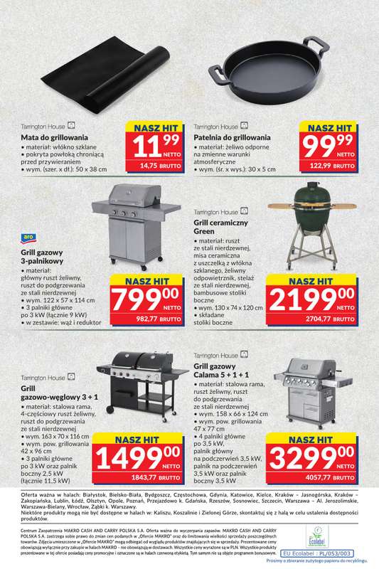 Makro - gazetka promocyjna Grill pełen pysznych chwil! od wtorku 21.04 do poniedziałku 04.05 - strona 22