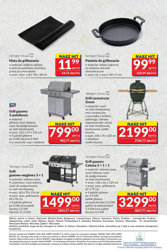 Makro - gazetka promocyjna Grill pełen pysznych chwil! od wtorku 21.04 do poniedziałku 04.05 - strona 22