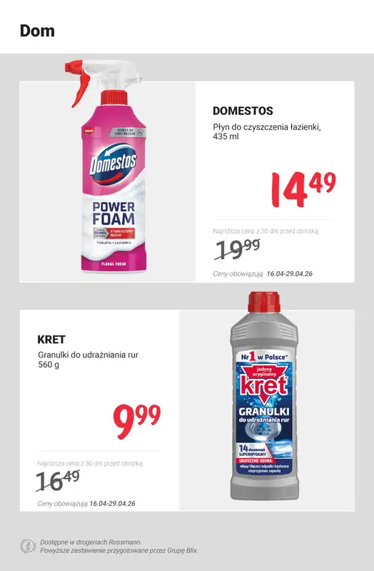Rossmann - gazetka promocyjna MEGA PROMOCJE od czwartku 16.04 do środy 22.04 - strona 11