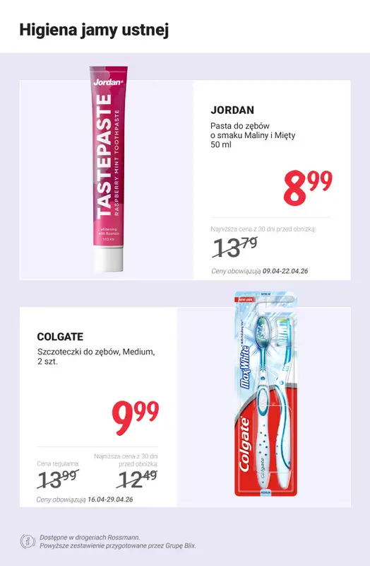 Rossmann - gazetka promocyjna MEGA PROMOCJE od czwartku 16.04 do środy 22.04 - strona 10