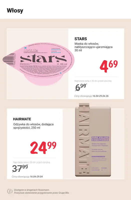 Rossmann - gazetka promocyjna MEGA PROMOCJE od czwartku 16.04 do środy 22.04 - strona 6
