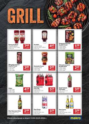 Makro - gazetka promocyjna Ulotka grill od czwartku 16.04 do niedzieli 03.05 - strona 2