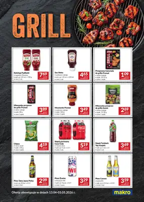 Makro - gazetka promocyjna Ulotka grill od czwartku 16.04 do niedzieli 03.05 - strona 2