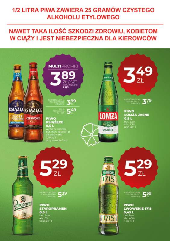 Duży Ben - gazetka promocyjna Gazetka piwna od czwartku 16.04 do środy 29.04 - strona 5