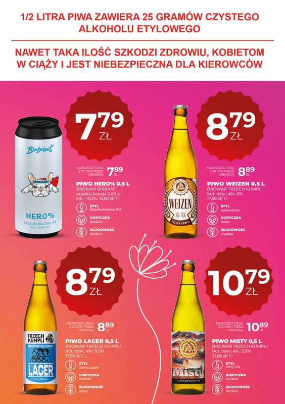 Duży Ben - gazetka promocyjna Gazetka piwna od czwartku 16.04 do środy 29.04 - strona 11