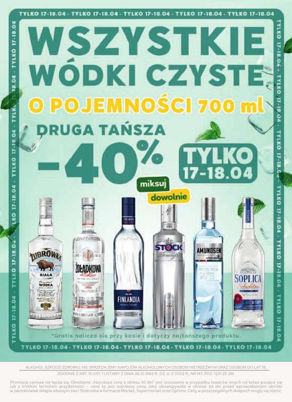 Stokrotka - gazetka promocyjna W dobrym smaku od czwartku 16.04 do środy 13.05 - strona 2