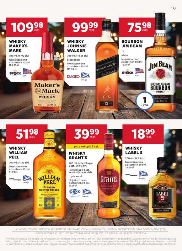 Stokrotka - gazetka promocyjna W dobrym smaku od czwartku 16.04 do środy 13.05 - strona 10