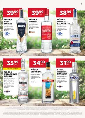 Stokrotka - gazetka promocyjna W dobrym smaku od czwartku 16.04 do środy 13.05 - strona 5