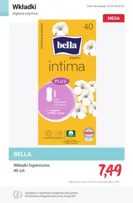 Rossmann - gazetka promocyjna Higiena intymna - SPRAWDŹ PROMOCJE! od czwartku 16.04 do środy 22.04 - strona 8
