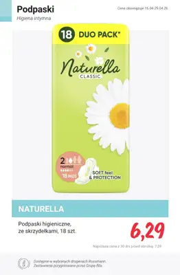 Rossmann - gazetka promocyjna Higiena intymna - SPRAWDŹ PROMOCJE! od czwartku 16.04 do środy 22.04 - strona 2