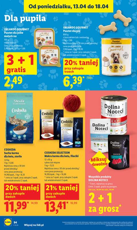 Lidl - gazetka promocyjna Oferta od czwartku od czwartku 16.04 do soboty 18.04 - strona 100