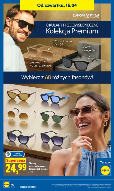Lidl - gazetka promocyjna Oferta od czwartku od czwartku 16.04 do soboty 18.04 - strona 96
