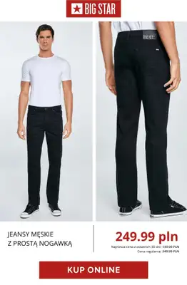BIG STAR - gazetka promocyjna Jeansy i spodnie męskie z wyprzedaży od czwartku 16.04  - strona 5