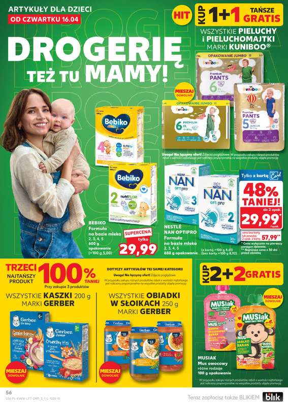 Kaufland - gazetka promocyjna Gazetka Tygodnia od czwartku 16.04 do środy 22.04 - strona 56
