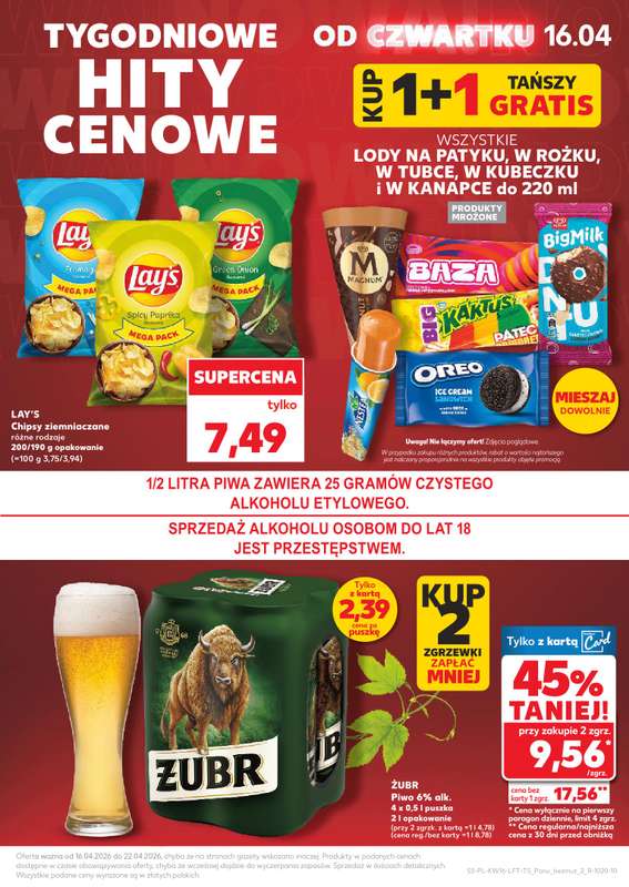 Kaufland - gazetka promocyjna Gazetka Tygodnia od czwartku 16.04 do środy 22.04 - strona 5