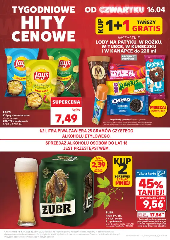Kaufland - gazetka promocyjna Gazetka Tygodnia od czwartku 16.04 do środy 22.04 - strona 5