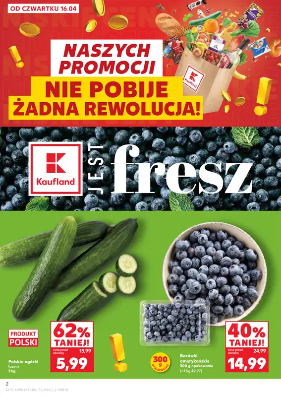 Kaufland - gazetka promocyjna Gazetka Tygodnia od czwartku 16.04 do środy 22.04 - strona 2