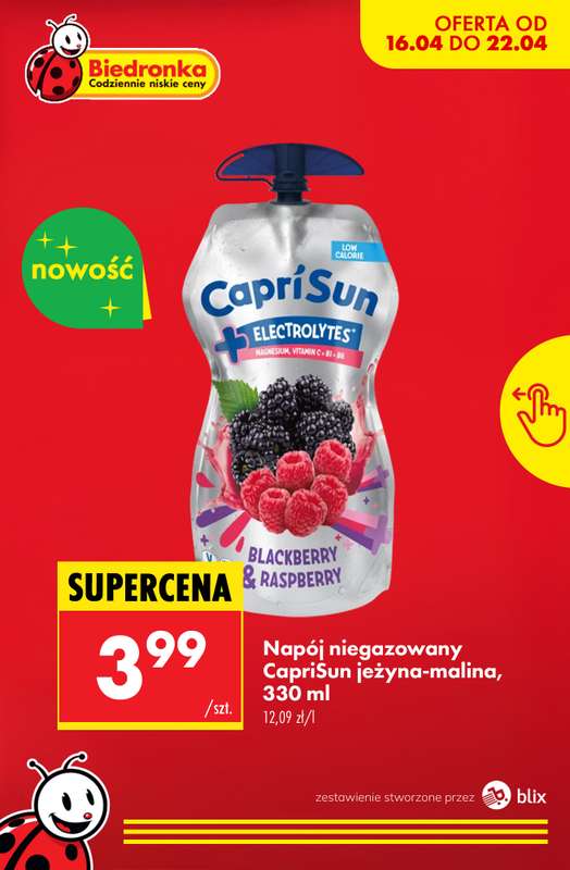 Biedronka - gazetka promocyjna Nowości w Biedronce! od czwartku 16.04 do soboty 18.04 - strona 6