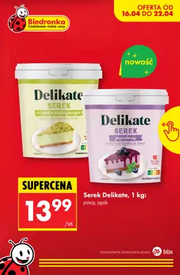 Biedronka - gazetka promocyjna Nowości w Biedronce! od czwartku 16.04 do soboty 18.04