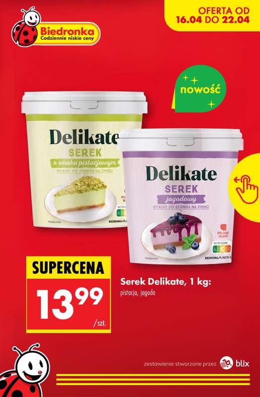 Biedronka - gazetka promocyjna Nowości w Biedronce! od czwartku 16.04 do soboty 18.04