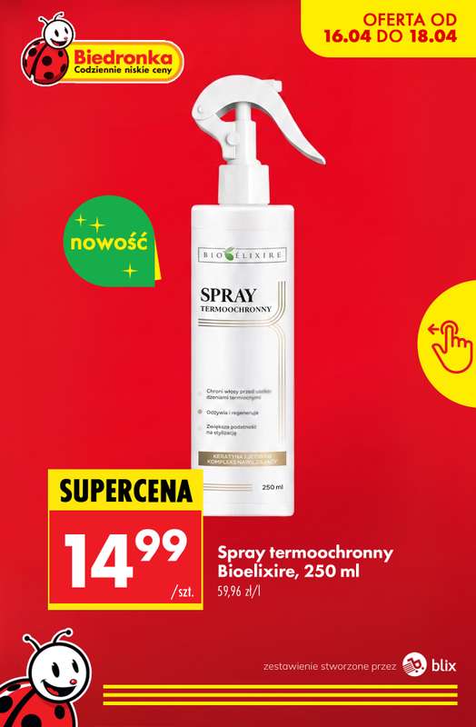 Biedronka - gazetka promocyjna Nowości w Biedronce! od czwartku 16.04 do soboty 18.04 - strona 8