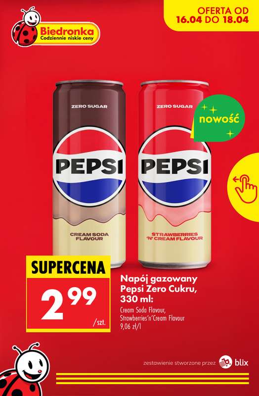 Biedronka - gazetka promocyjna Nowości w Biedronce! od czwartku 16.04 do soboty 18.04 - strona 2