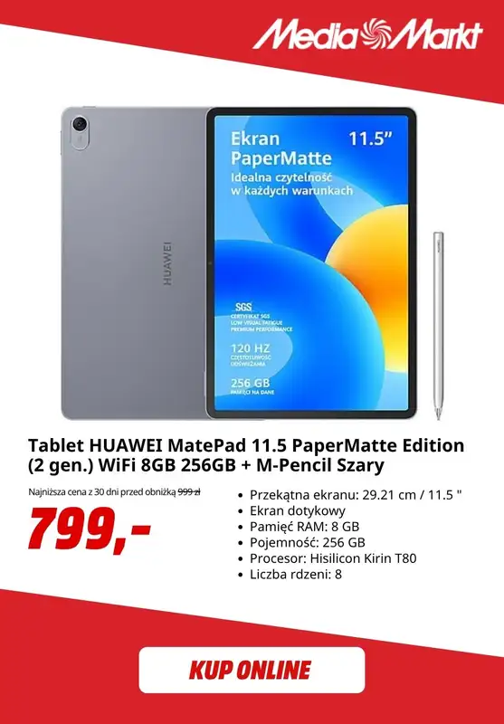 Media Markt - gazetka promocyjna Android Days: 70 zł rabatu za każde wydane 700 zł od czwartku 16.04 do środy 22.04 - strona 3